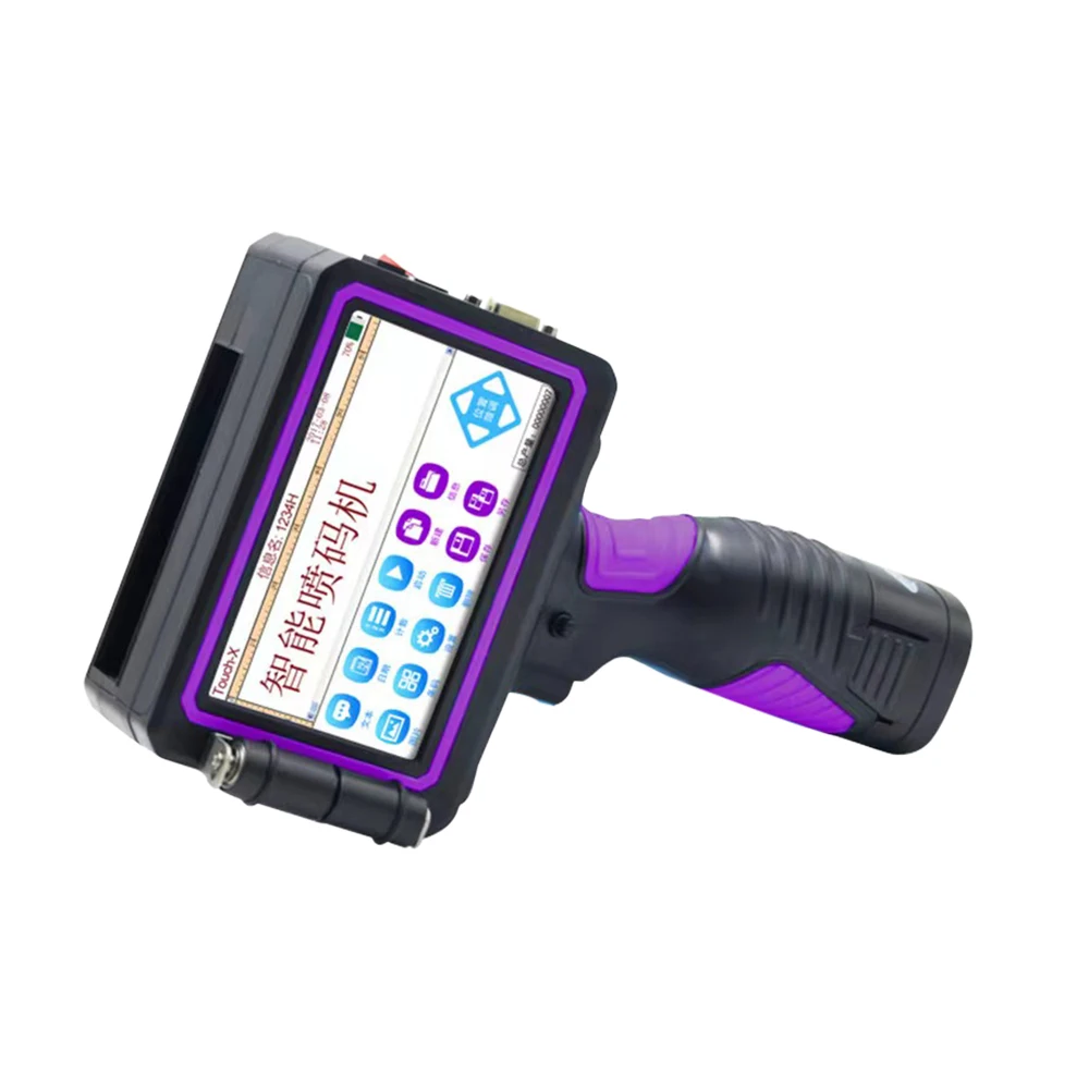Hand-held Inkjet Printer Gun for Date Coder Batch Batch Number Inkjet Carton Outer Packaging Box Inkjet