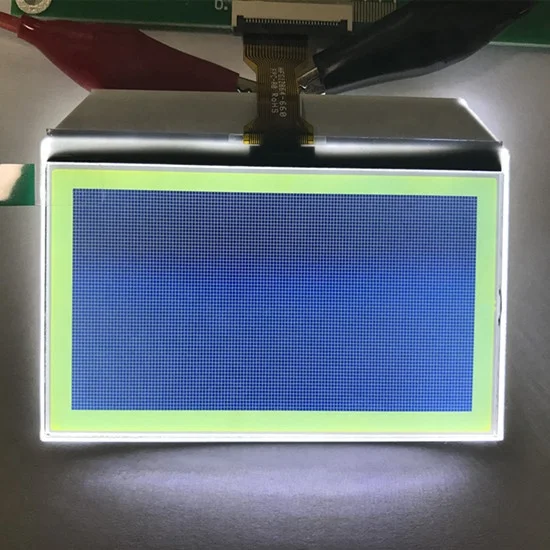 China supplier COG 128x64 Lcd Display Module Graphic Lcd screen  Yellow-Green background Graphic LCD Display Module