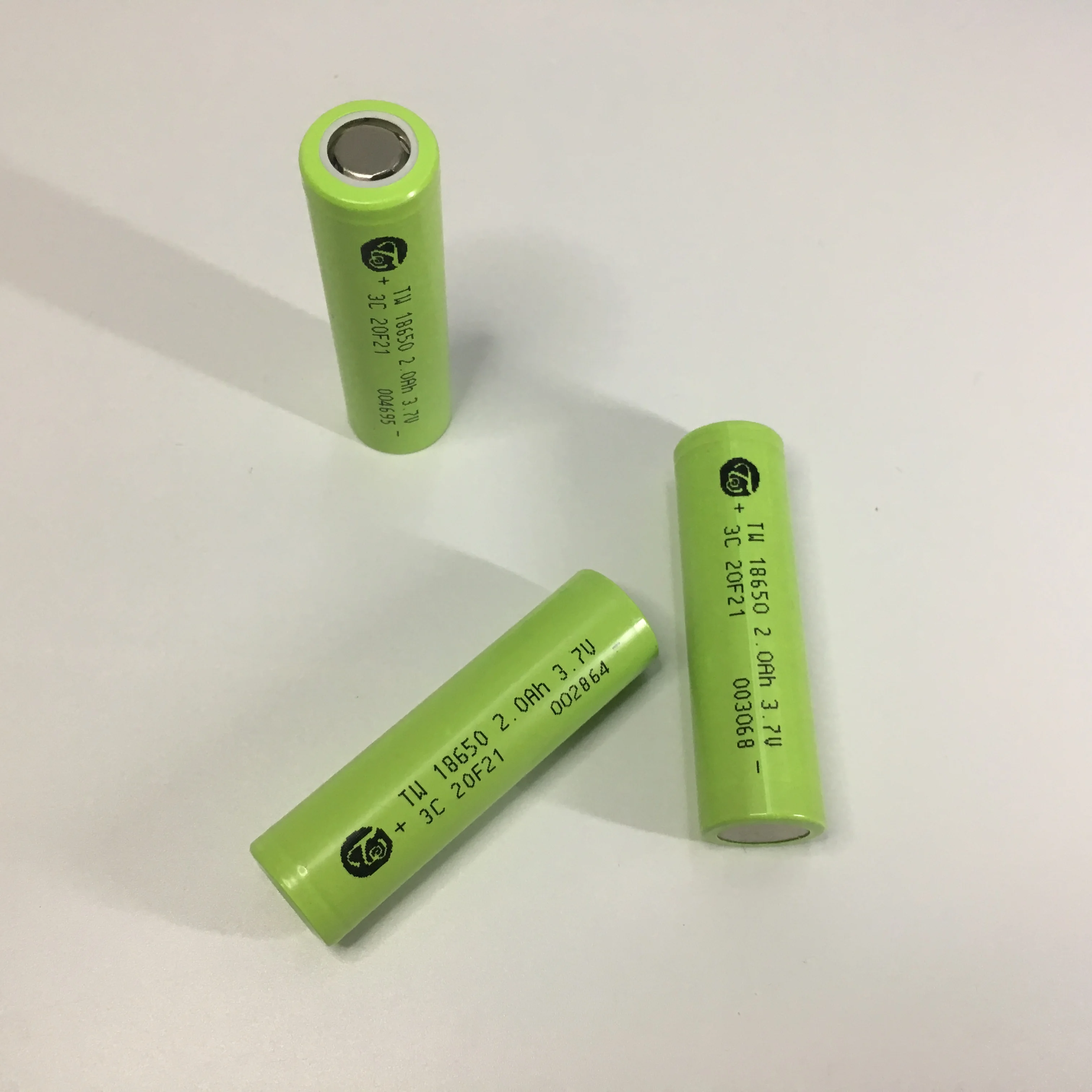 
BIS UN38.3 MSDS approved rechargeable 18650 lithium li ion battery 3.7V 2600mAh battery cell 