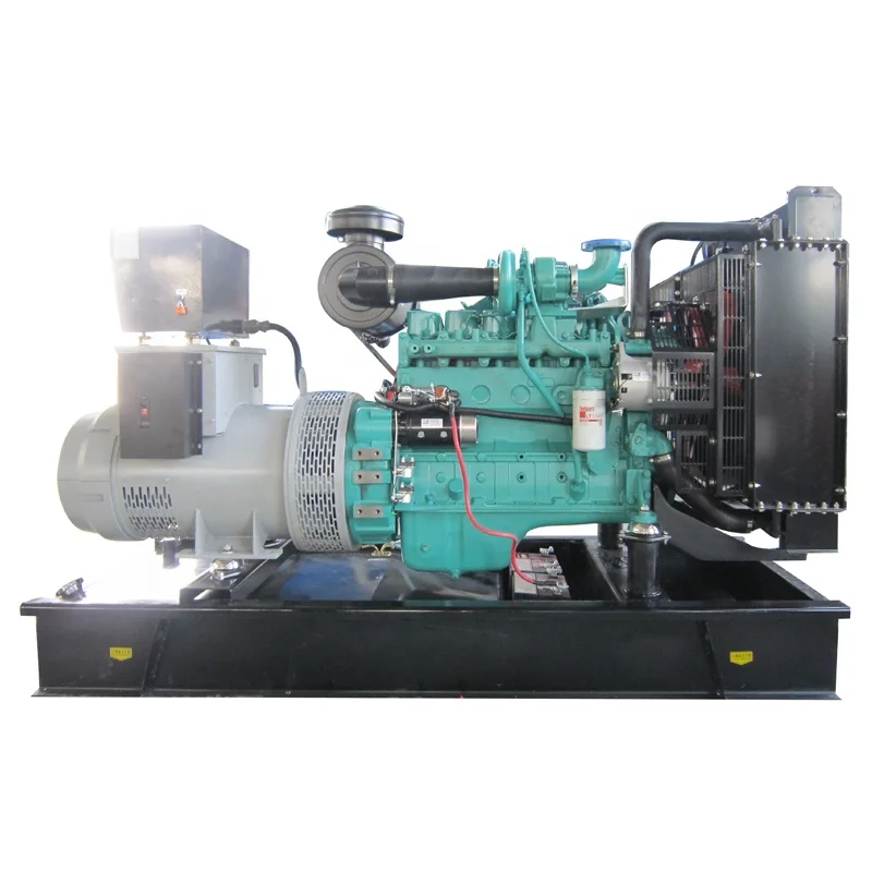 CE water cooled 3phase 50hz 1500rpm 60hz 1800rpm 160kw 200kva silent diesel generator set by  direct factory