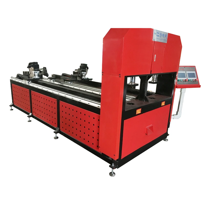 
CNC High speed automatic supermarket shelves piercing machine 