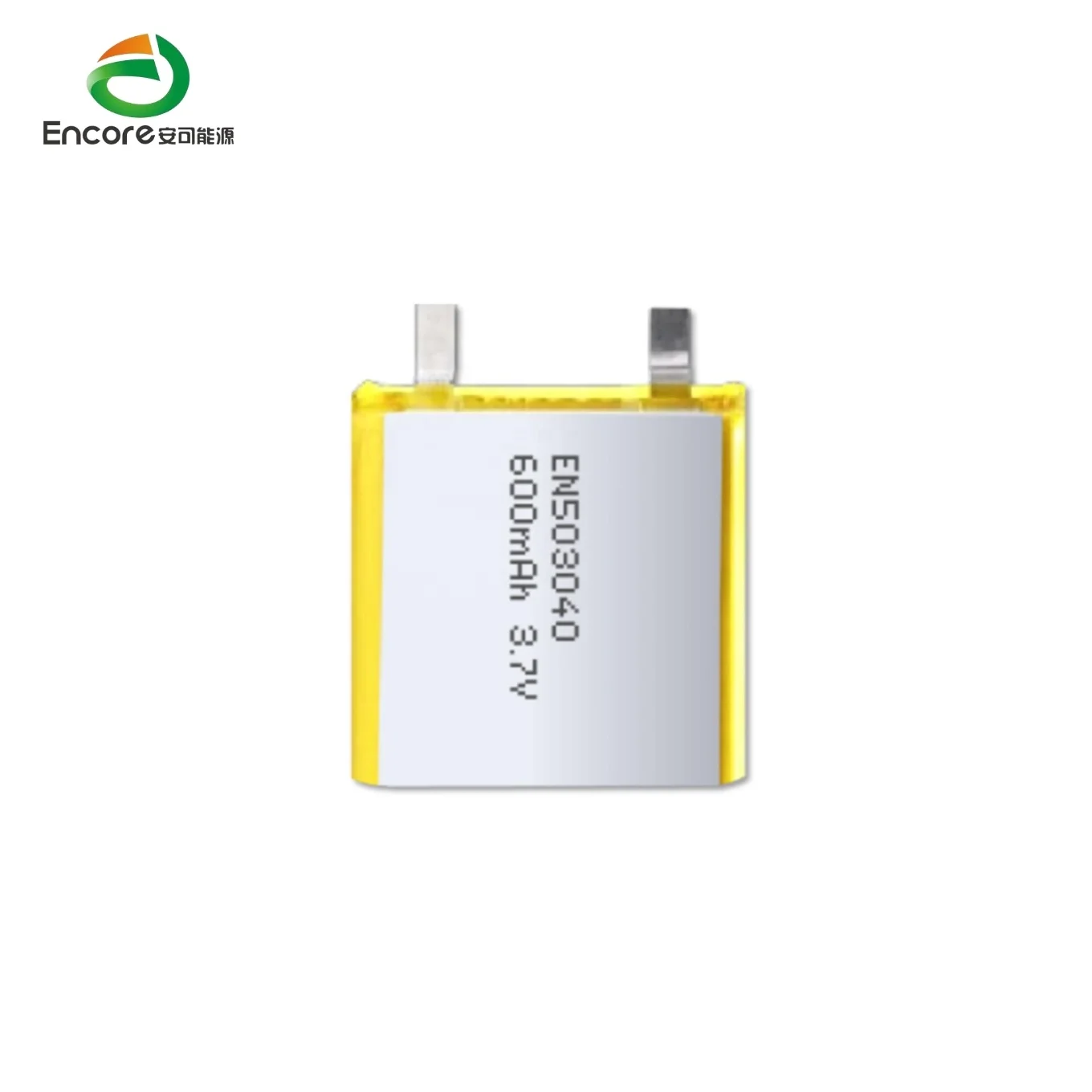 Encore lithium ion battery 503040 3.7V 600mAh rechargeable battery 2.2Wh