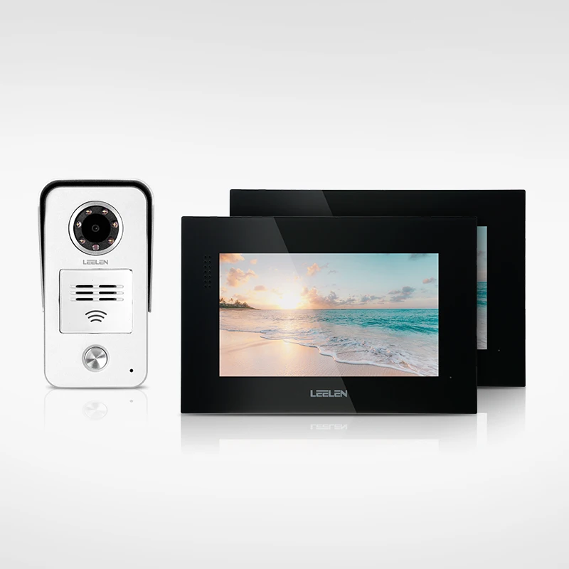 
LEELEN Professional Manufacturer Touch Panel video door phone bell Building intercom 10.1 inch 
