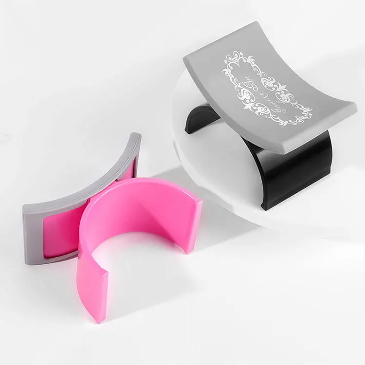 Nail U Shaped Silicone Hand Pillow Portable Removable Arm Rest Soft Holder Cushion Manicure Tools Washable Wrist Mat