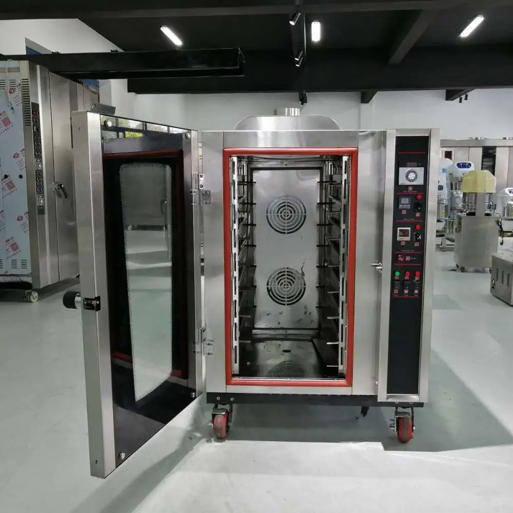 
Bread baking oven 8 trays convection oven gas bakery equipment 