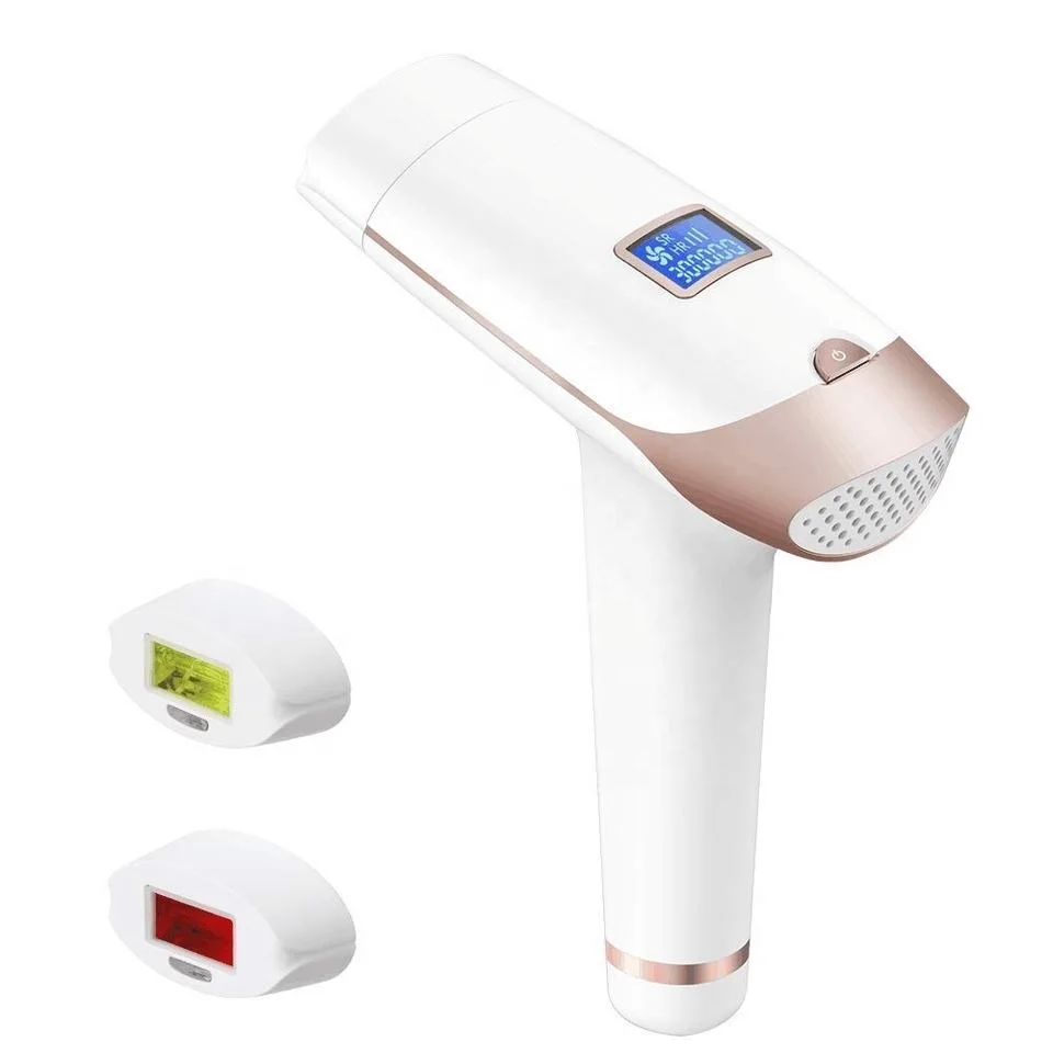 Dropshipping 21J energy fast remove hair handset armpit leg bikini facial epilator  IPL hair removal beauty device for women