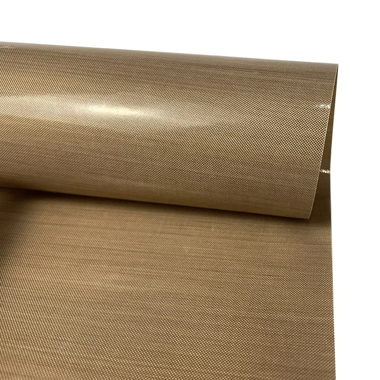 Professional Chemical Resistance Aramid Ptfe Woven Fabric For Heat Sealing PTFE fiberglass cloth