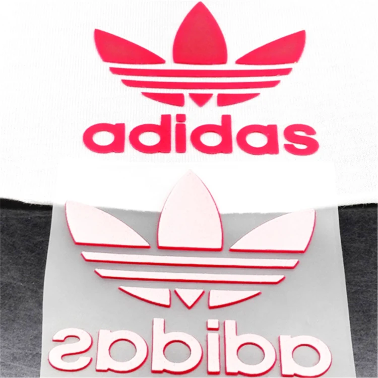 Customized 3D Rubber Silicone Heat Transfer badge Patches Factory-Direct-Supply for Garments Caps Shoes Bags accessories