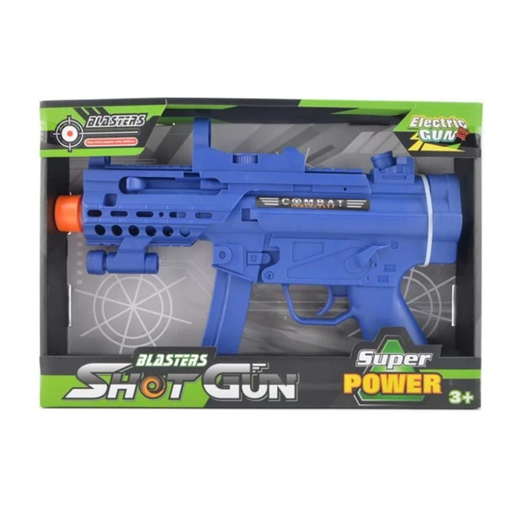 role play toy blaster pretend play police plastic soldiers military army toys weapon for kids boy battery operated toy