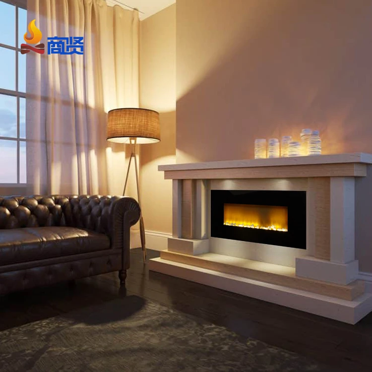 Home Decoration living room Wall mounted with Remote control led electric fireplace decor flame fireplace electric