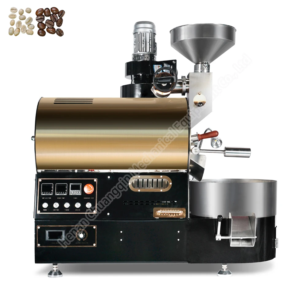 3kg Coffee Machine Roaster For Bean Electric&gas Coffee Roaster Full Automatic Coffee Roaster