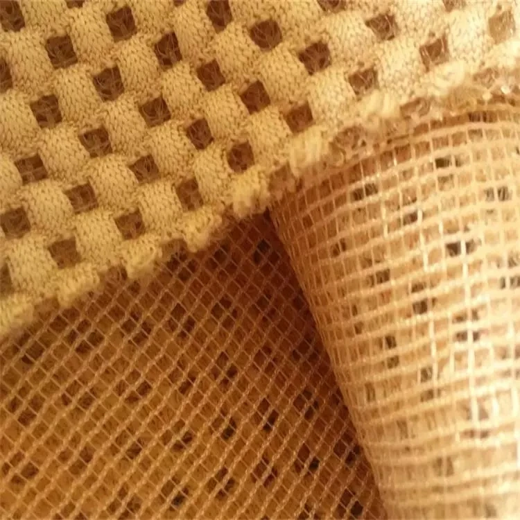 Polyester Fabric car seats fabric factory direct honeycomb soft mesh fabric for sports shoes school bag laundry bag