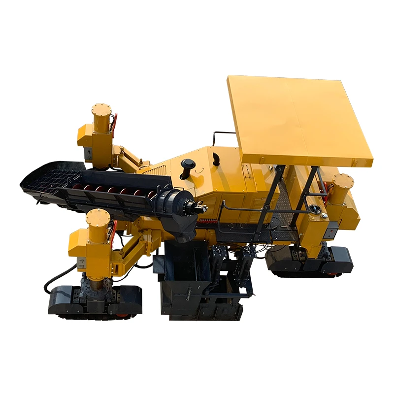 High-Efficiency Three-Track Slipform Paver New Intelligent ConcreteSlipform Paver