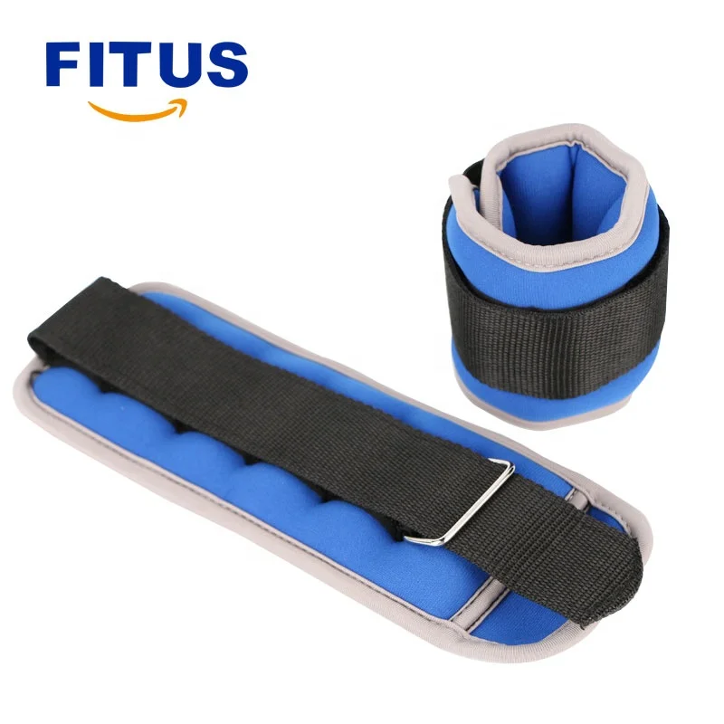FITUS Custom logo Ankle & Wrist Weights Neoprene Fabric Filling with Iron Sand
