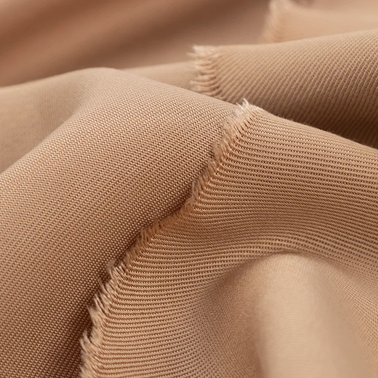 
Wholesale 100% Viscose Twill Fabric Recycled Fiber Clothing 