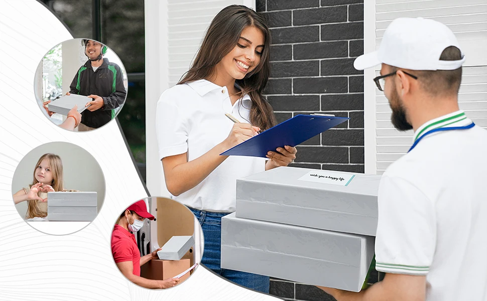 Biodegradable Kraft Mailing Bags Honeycomb Paper Padded Mailer Wrap Bubble Envelope Compostable Cushion Packaging Bag