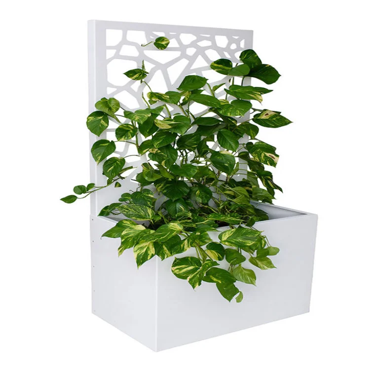 qatar collapsible white pvc decorative animal barrier cover plastic cat garden fence wall panels