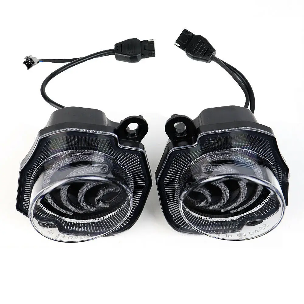 LED Front Daytime running lights Fog Light For Suzuki Jimny 2019-2022 Front Indicator Lamp Turn Signal DRL Headlight