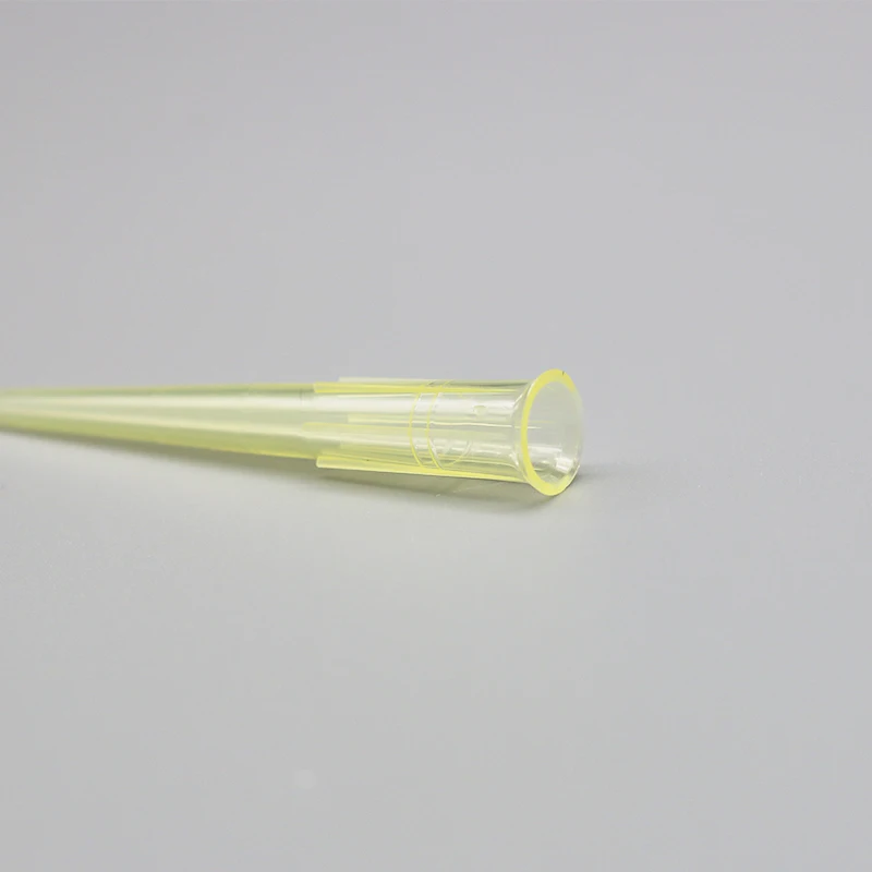 Single Box Yellow 200ul Laboratory Filtered Sterile Pipette Tips