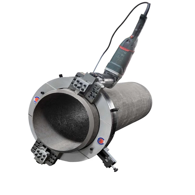 Thick walled  Pipe Cutting And Beveling Machine