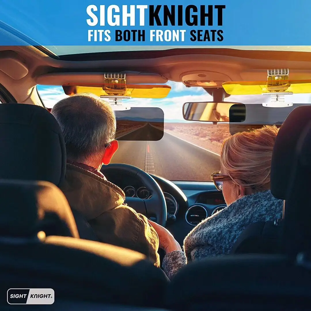
2 in 1 day and night anti-glare car sun visor must have in summer 