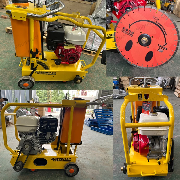 Quality Assurance 10HP 13HP Diesel Engine Concrete Road Cutting Asphalt Floor Saw Cutter Machine With 500mm Blade Saw