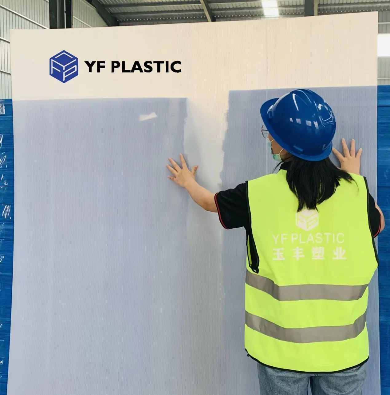 Stronger and more durable polypropylene protection  corrugated sheet for floor protection