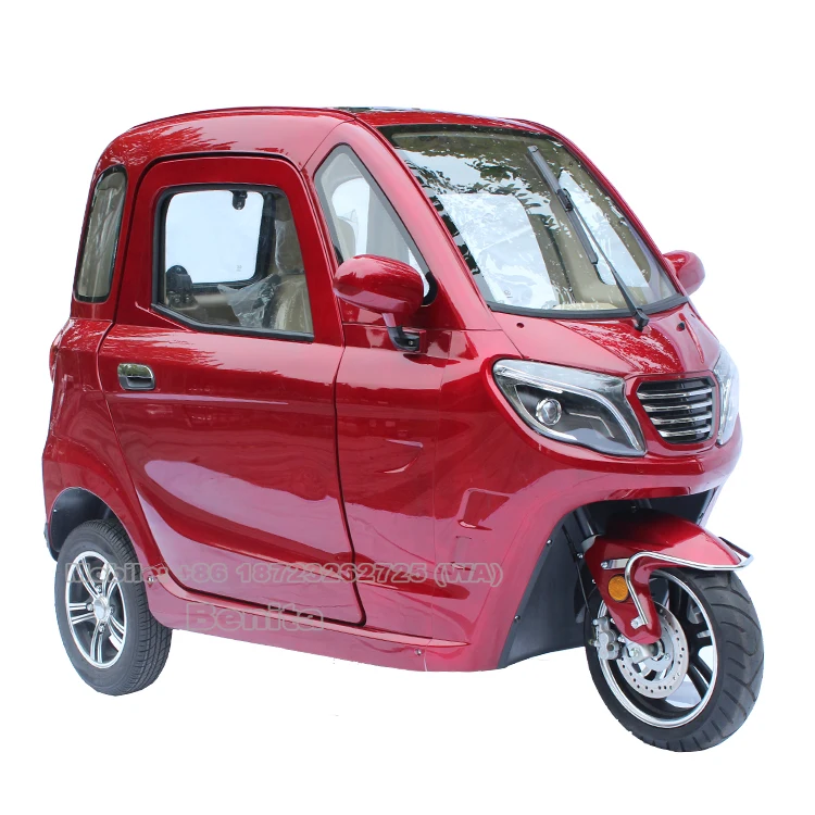 Hot Sale New Design EU Certified 3 Wheel Car Mobility Scooter Adult Electric Tricycle for Passenger