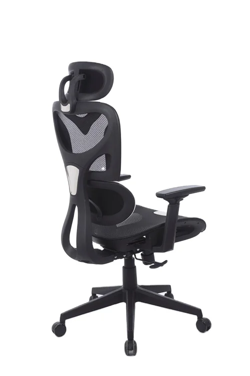 Comfortable conference computer  mesh chair ergo sillas oficina ergonomic high back office chairs with headrest