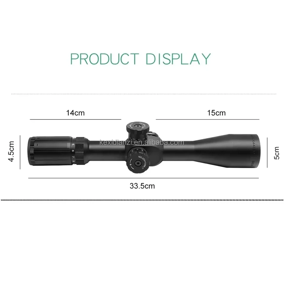 Factory Wholesale BSA TMD 4-14x44 FFP Hunting Sight Telescope 30mm Tube Diameter Optical Red Dot Sight Model 4-16x44 Laser Spott