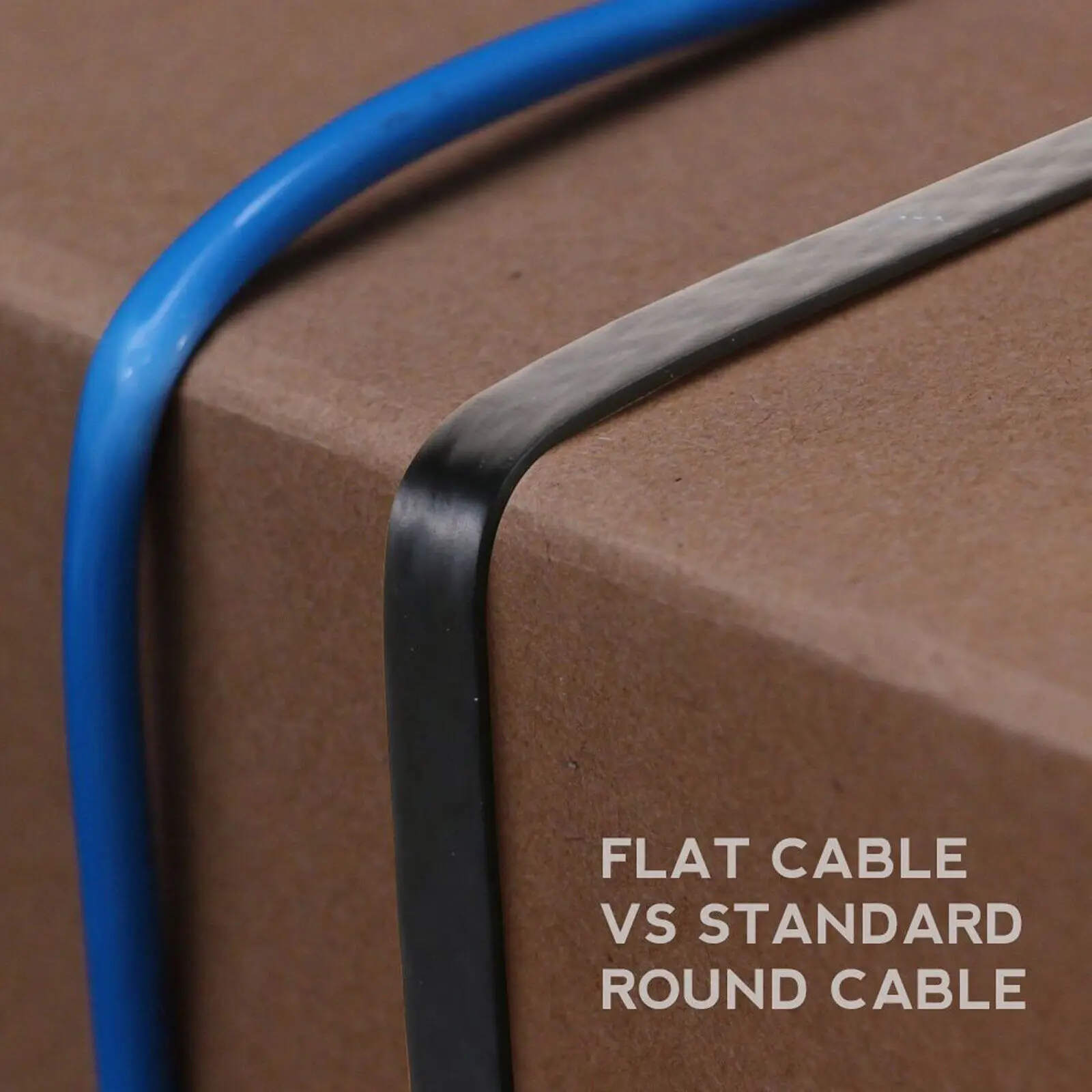 Manufacturer Flat Cat6 Ethernet Patch Cord STP 1000 Mbps Twisted Pair Cable RJ45 Connector For Wired Home And Office Networks