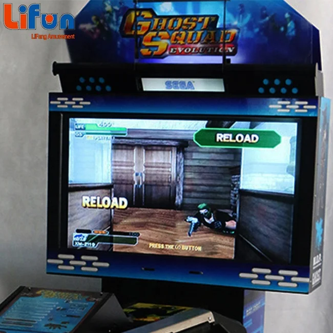 Entertainment Centre 2 Player Video Amusement Shooting Game Gun Simulator Ghost Squad  Arcade Machine