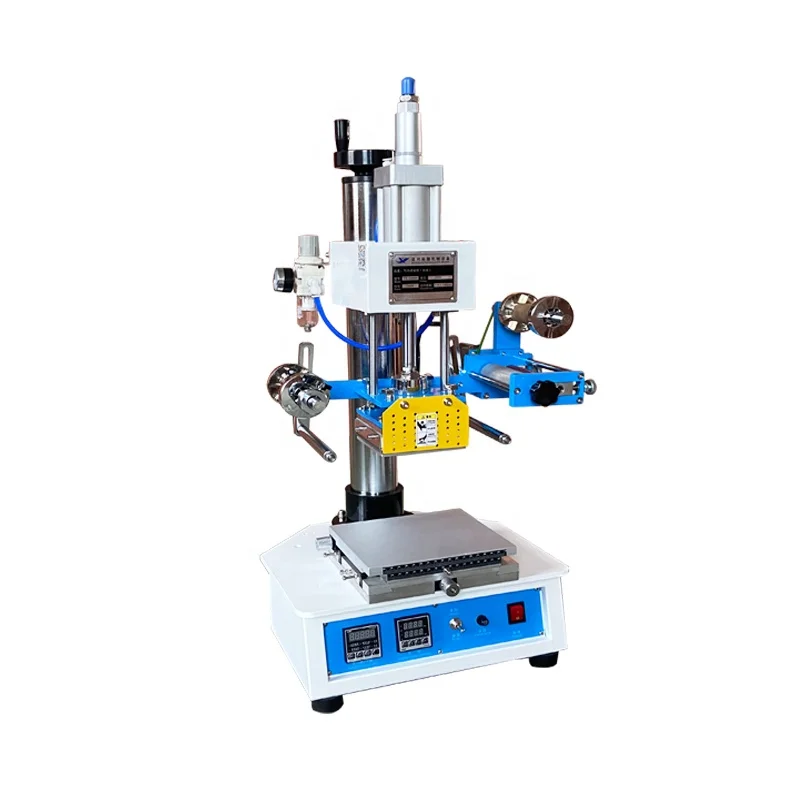 618 B2 Pneumatic Hot Stamping Machine Plastic,Paper,Wood,PU,Business Card,PVC Embossing Machine
