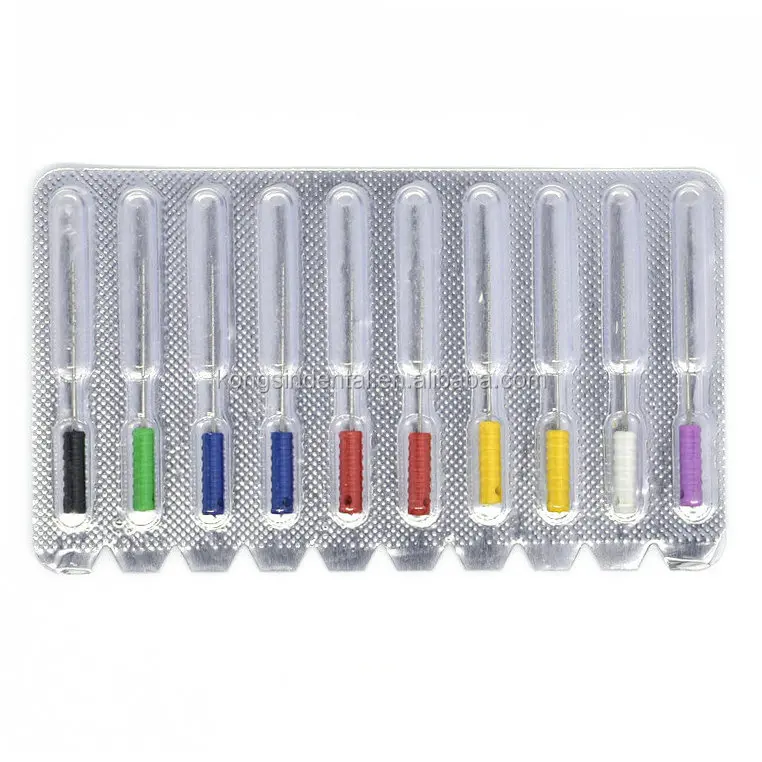 Dental Root Canal Cleaning barbed broaches endo files