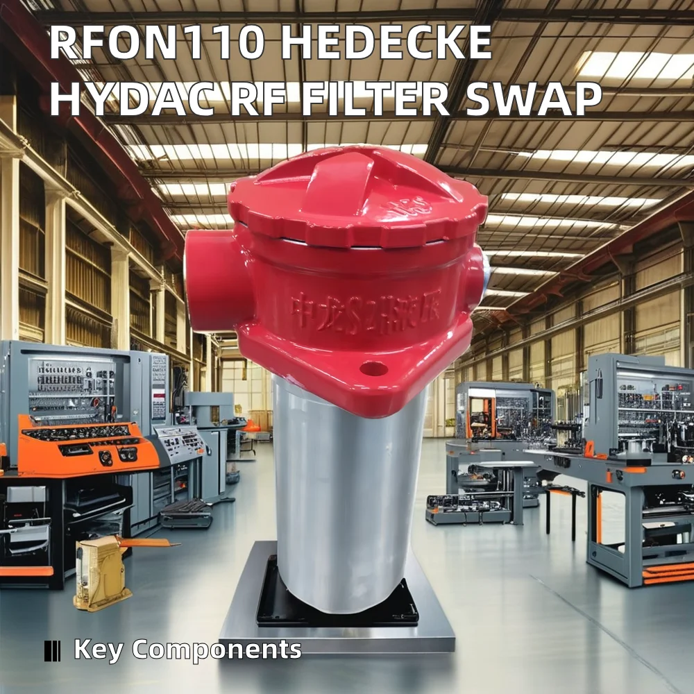 RFON110 New Condition Replacement Filter Hedecke HYDAC Return Filter with RF