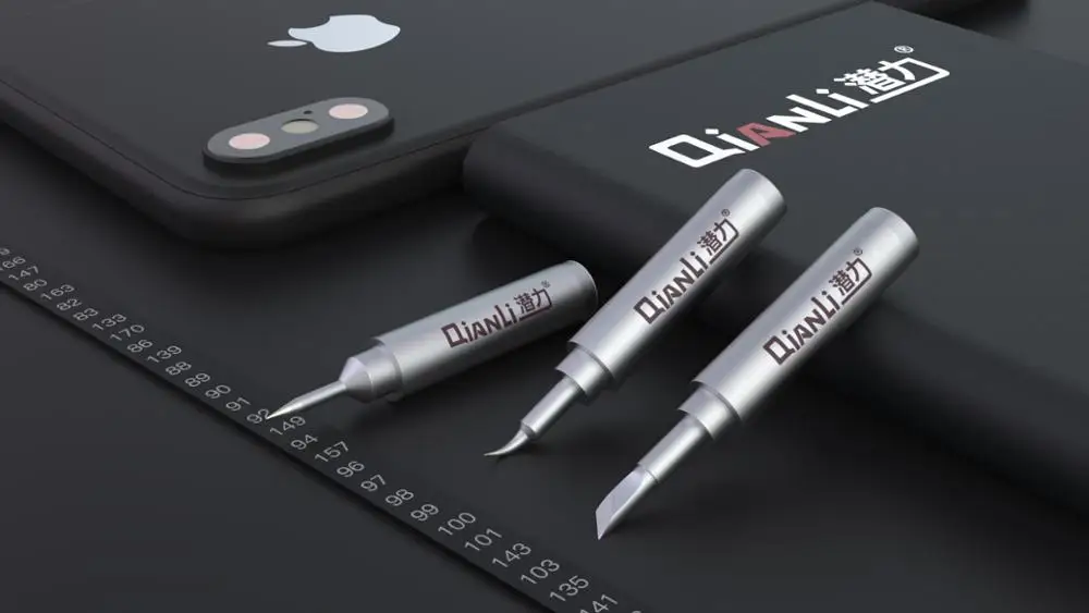 QianLi Bumblebee durable soldering iron tips kit I J K for precision welding mobile phone repairing machine