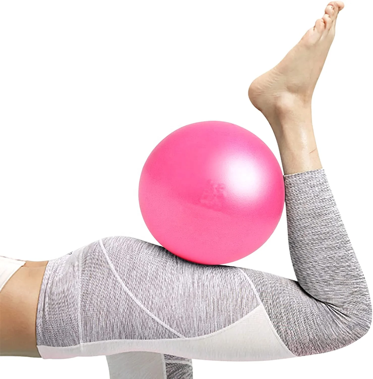 25cm Eco Durable Pilates ball,9 Inch Small Custom Logo Printed 25cm mini Pilates Workout Fit ball PVC inflatable yoga ball