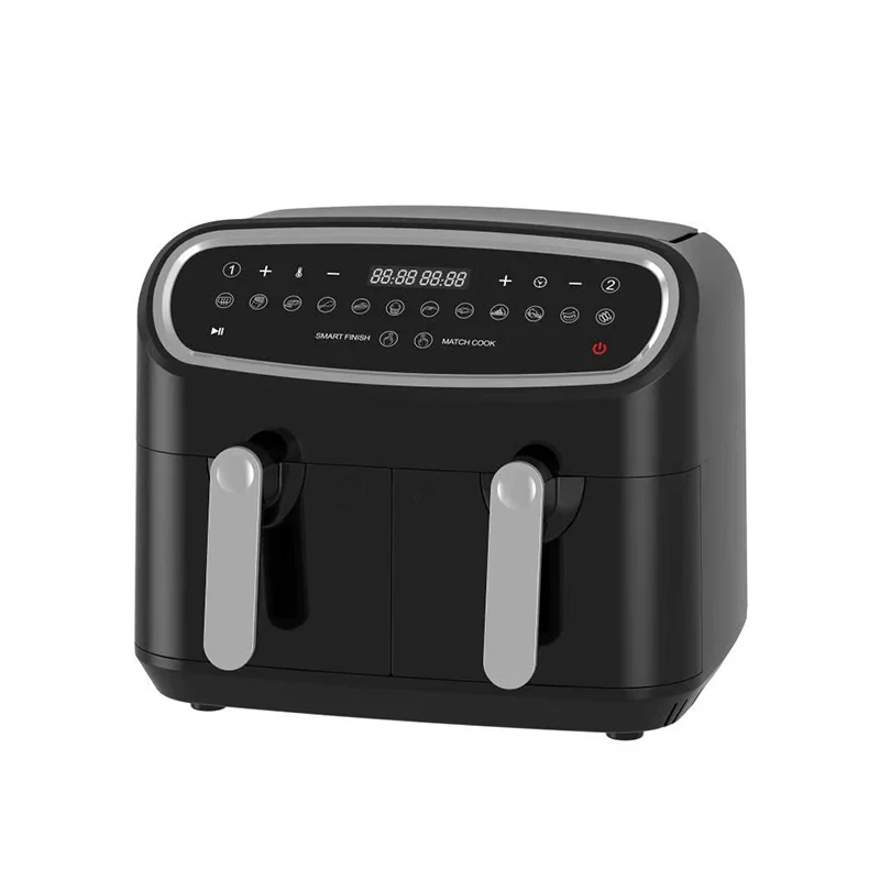 2-basket electric air fryer double tank electric fryer 9L kitchen appliances toaster electric air fryer