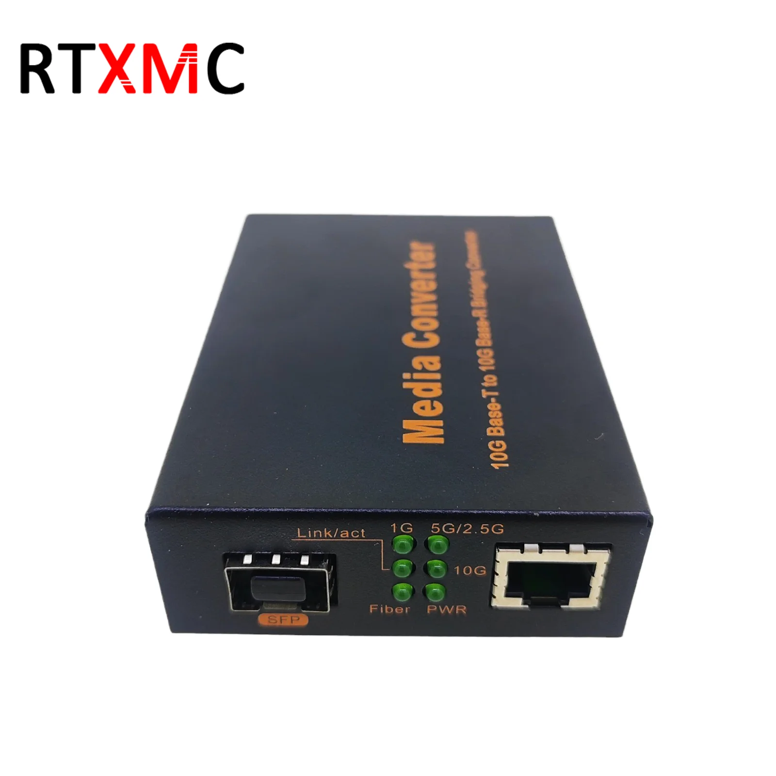 RTXMC Sales Price Media Converter 10G Sfp Interface Rj45 Utp Fiber Media Converter