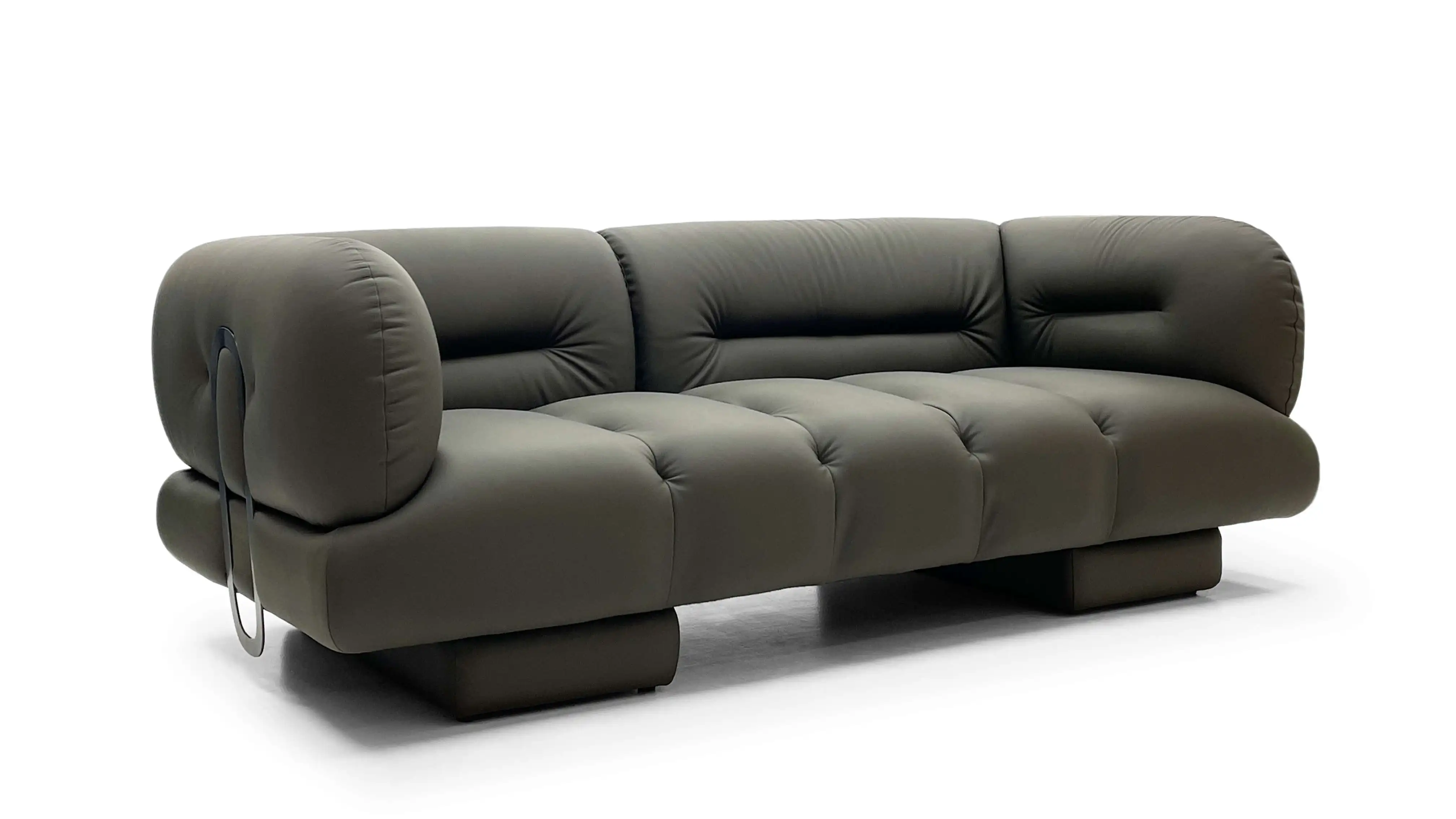 Modern Nordic Leather Sectional Sofa Set Luxury Arm Genuine Leather for Home or Hotel Colorful Contemporary Style