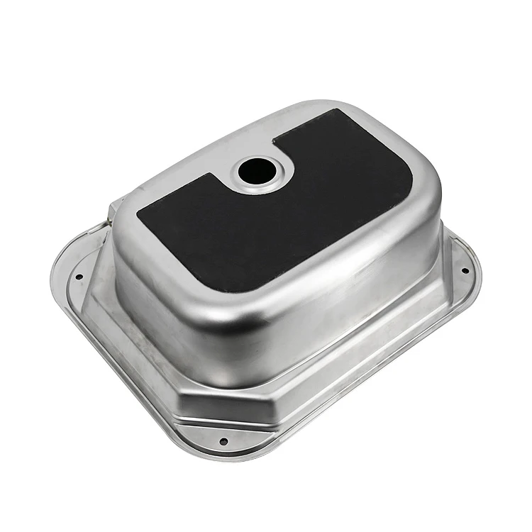 Factory Made Stainless Steel Rv Kitchen Sink Caravan Sink With Glass Cover