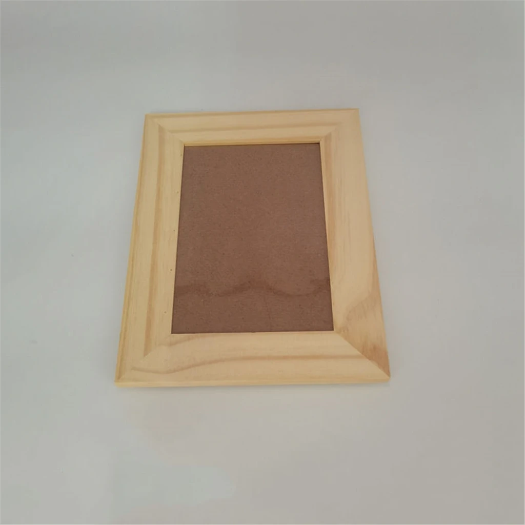 A Simple Wood Photo Frame DIY Handicraft Picture Frames for Kids
