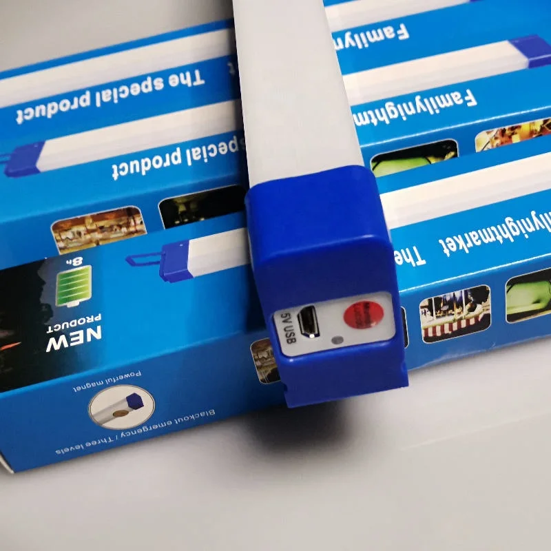 Наружная зарядка палатка Кемпинг лампа для дома Usb перезаряжаемая Светодиодная трубка аварийного