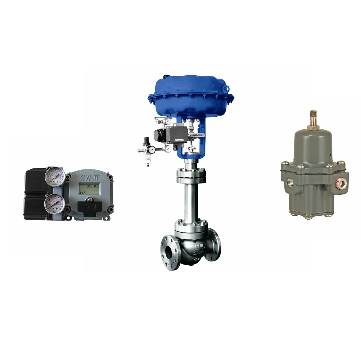 Китайский шаровой клапан с SVI2-21123121 позиционера клапана Baker Hughes Masoneilan и регулятором 67CF