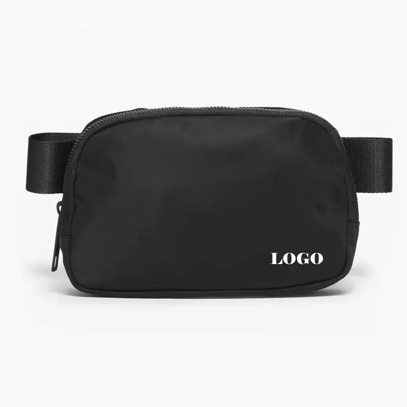 Women The Shoulder Mini Belt Bag Waist Bag Nylon Bum Bag Unisex Custom Fanny Pack Crossbody Cartoon Travel Pillow Zipper 100pcs