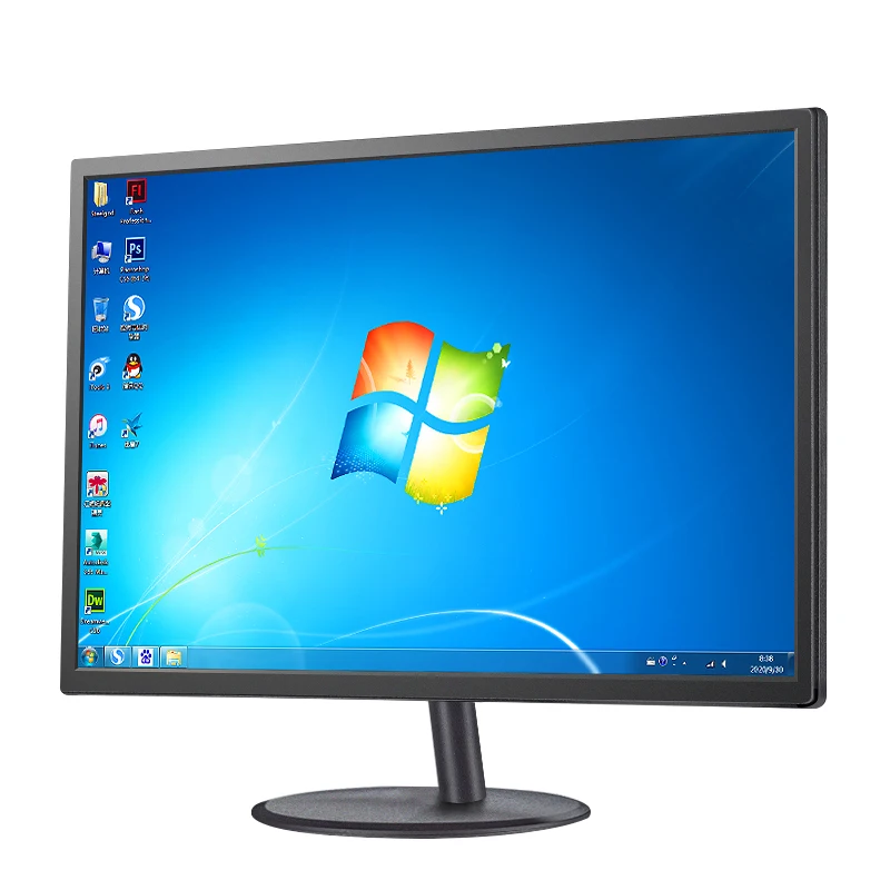 Оптовая продажа монитор для ПК 1080P плоский светодиодный экран компьютера 22