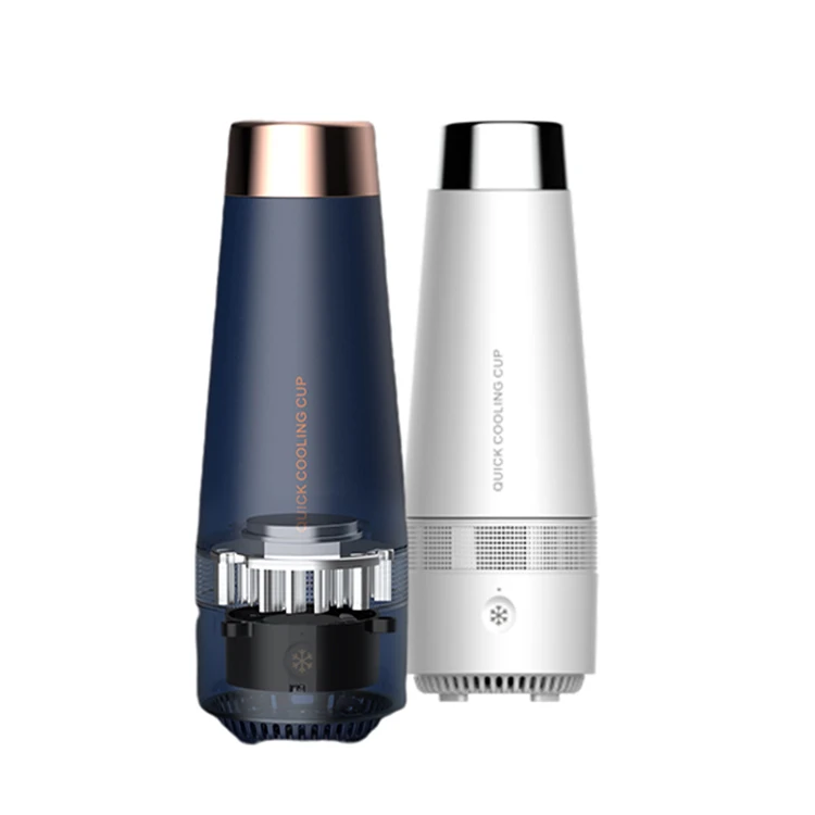 Jiffi Usb Charging 330ml Food Grade Material Stainless Steel Heat And Cold Smart Drinkware Water Bottle