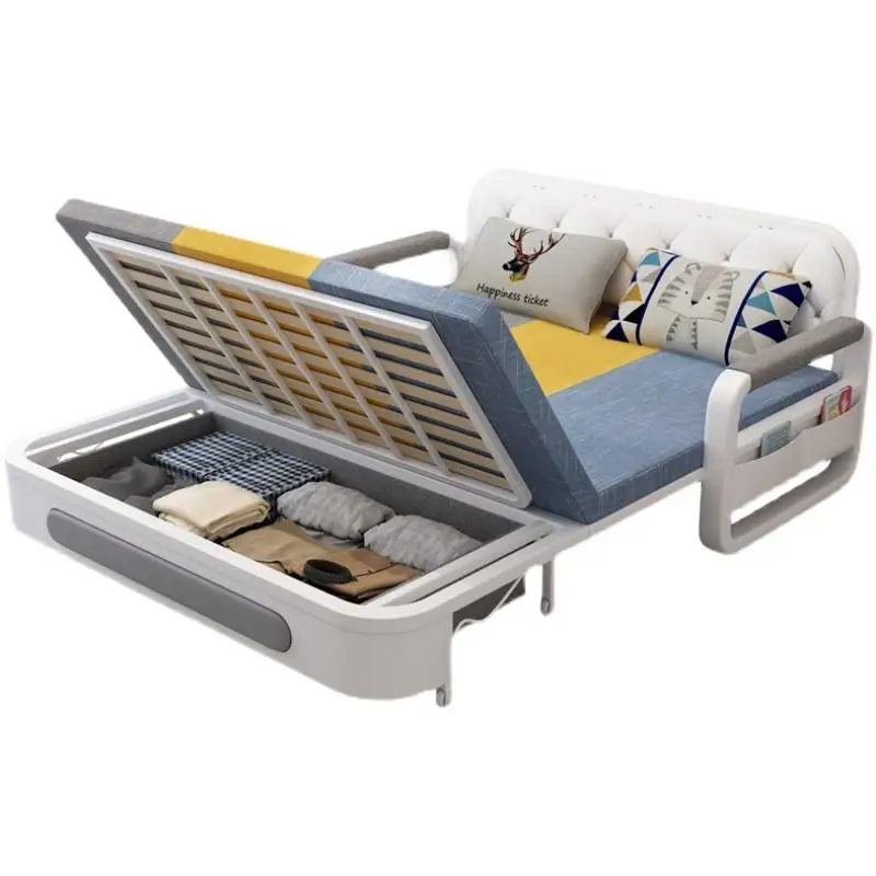 Modern Multifunctional Foldable Sofa Bed Sliding and Storage Sofa Bed for Living Room Furniture