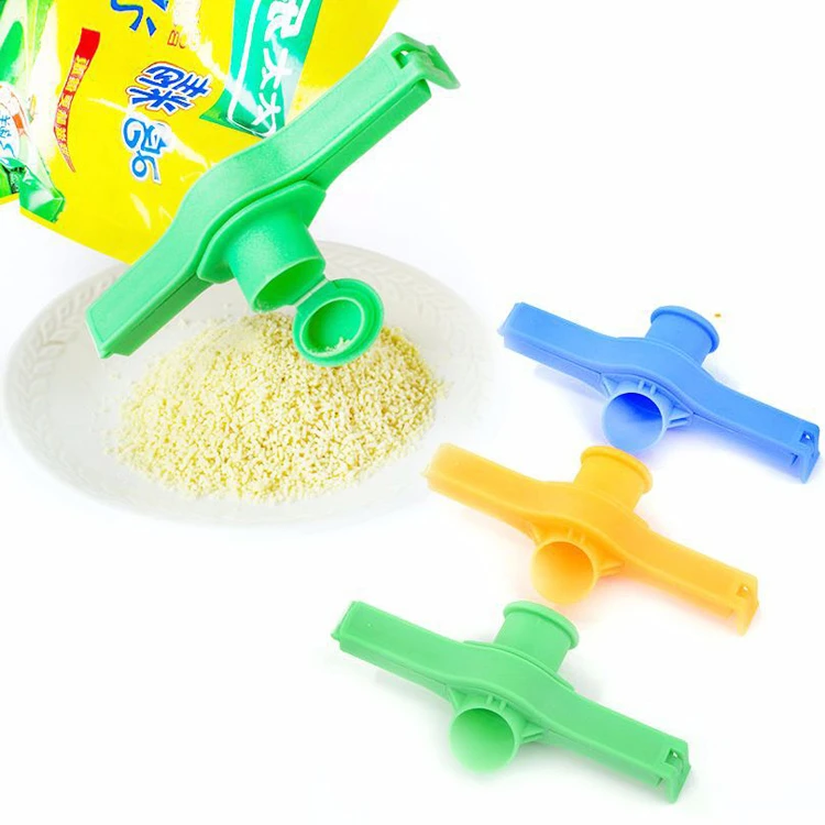 Fresh Keeping Sealer Clamp Kitchen Gadgets Food Storage Bag Clip Snack