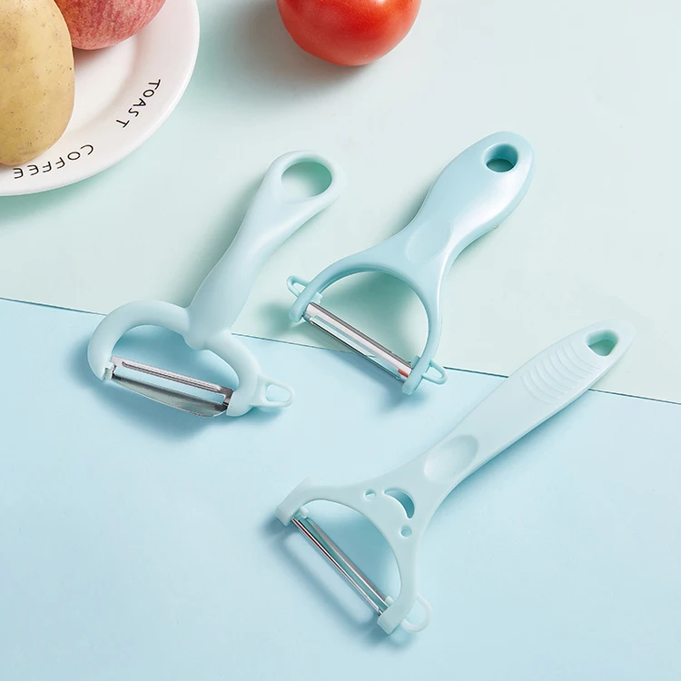 kitchen vegetable fruit tools Japanese-style PP plastic peelers potato cucumber apple melons peelers